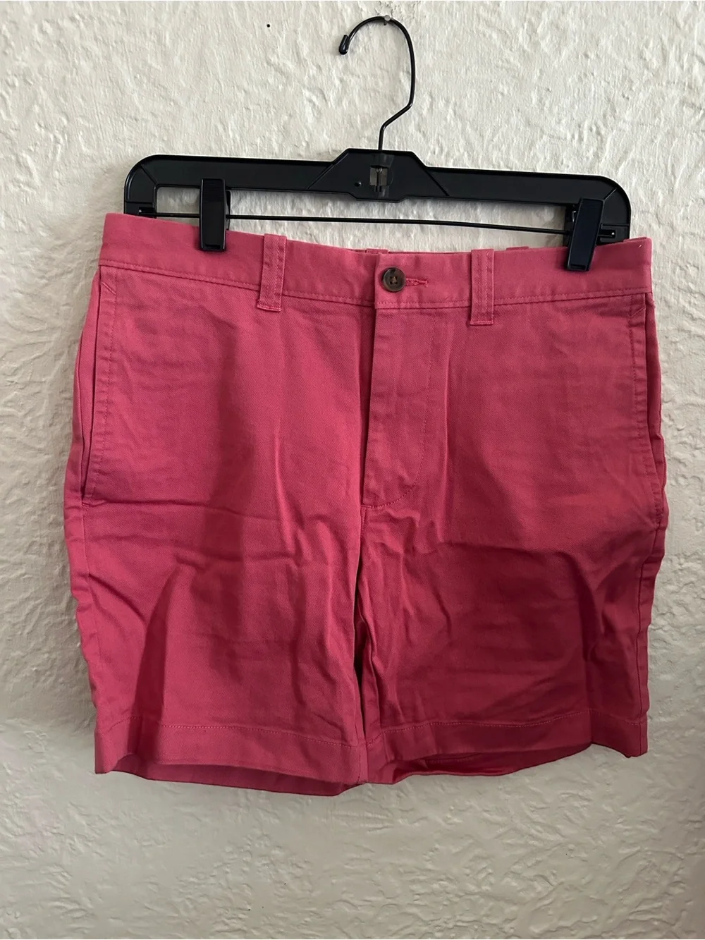 J. Crew Men’s Soft Red 7” Inseam Chino Shorts NWT 29